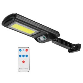 Solar Powered Wall Lights Outdoor 100LED Beads Motion Sensor Lamp IP65 Waterproof 3 Modes Sensor Light (Option: 200W)
